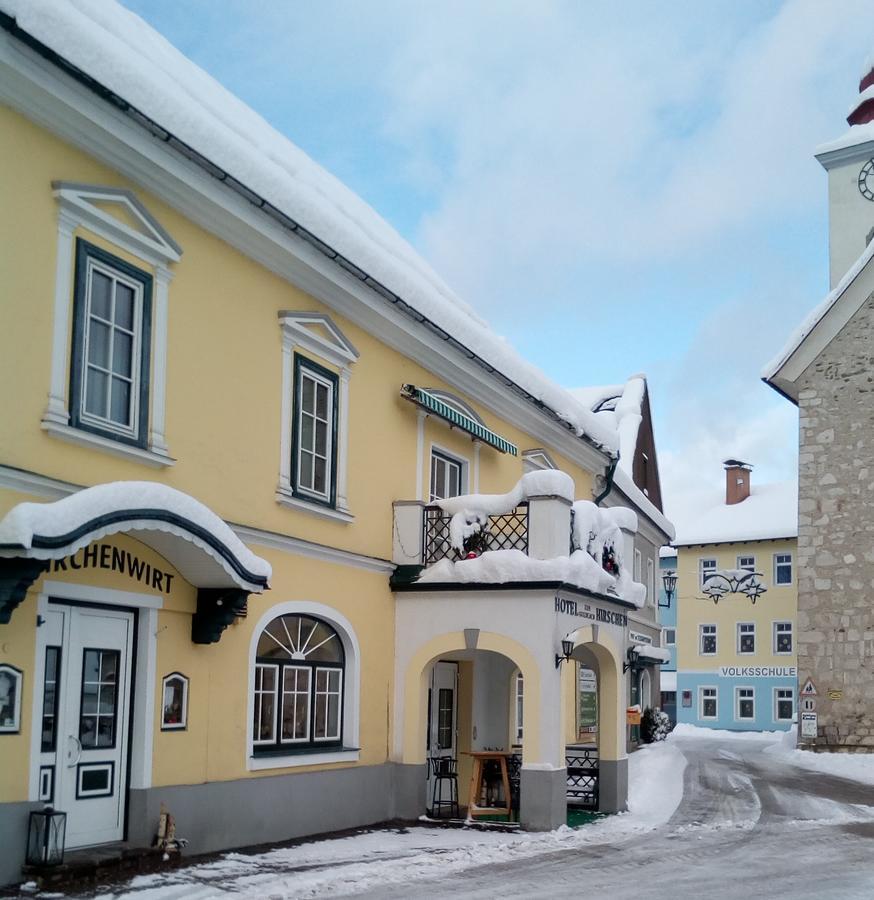 Hotel Zum Goldenen Hirschen Göstling an der Ybbs Exteriör bild
