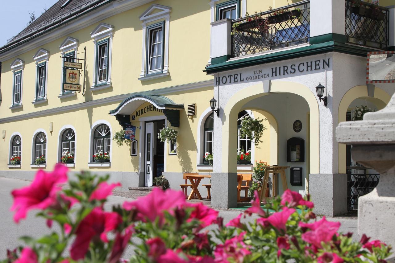 Hotel Zum Goldenen Hirschen Göstling an der Ybbs Exteriör bild